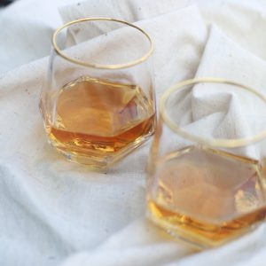 Hexagon Whiskey glass